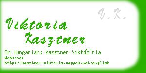 viktoria kasztner business card